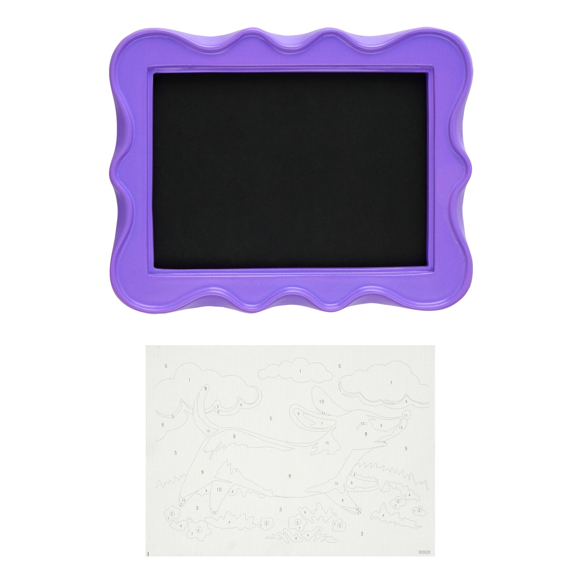 Happy Dog Paint-by-Number Framed Mini Kit by Artist's Loft®